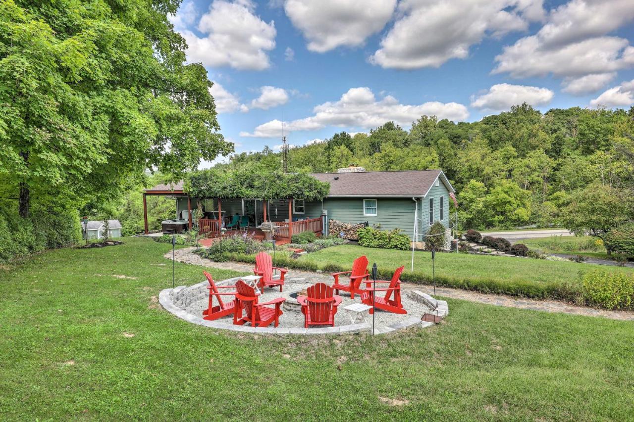 Family-Friendly Brookville Home With Hot Tub! Exteriör bild